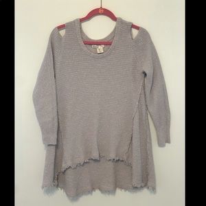 Cold Shoulder Sweater (L)